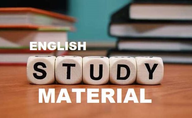 Maharashtra state board ssc and hsc english subject study material