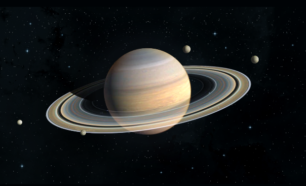 Planet Saturn The Majestic Ringed Giant
